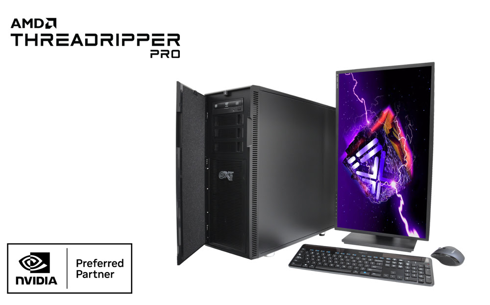 New Threadripper PRO 7000 WX-Series in stock with our Xi MTower 64TR Workstations!